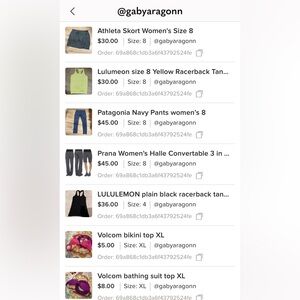 Bundle for gabyaragonn